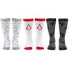 Assassin's Creed Assassins Creed Icons Mens Crew Socks | Video Game Socks | 3 Pairs Size 9-12