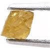 Surat*diamond*city Diamante Naturale Grezzo Tinta Gialla Cube 0.29ct