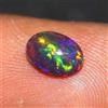 Black Opal Welo Opale Etiopiche Naturali Cabochon Ovale Gemma 8x6 mm