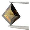Surat*Diamond*City Diamante Naturale Sciolto Di Forma A Aquilone Giallo Marrone 0,86 Cts 7,7 Mm