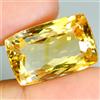 Gemsporium Taglio Antico Naturale Non Scaldato Top Giallo Citrino Brasile 20.83ct 20x13mm