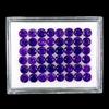Egemdiamond Rotondo Naturale Top Ricco Ametista Viola Uruguay 15.52ct 4.4mm 48pcs Lot Gemma