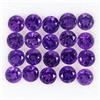 Egemdiamond Pietra Preziosa Naturale Viola Amatista Uruguay Lotto 5ct 20pezzi 4mm