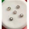 Sparkling Fancy Diamonds Lotto Diamante Naturale 0.20ct 5 Pz Colore Grigio Taglio Rotondo