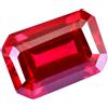 gemscopious 9.30 KT Mogok Rosso Painite Smeraldo Taglio Certificato AAA+ Trattato Qualità