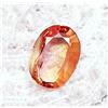 harshj_0 A Qualità Naturale Padparadscha Zaffiro 5.15 KT Certificato Loose Gemma