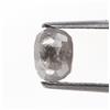 Sparkling Fancy Diamonds 0.46cts 5.5mm Grigio Colore Ovale Rosa Taglio Naturale Diamante Sfuso Decorato