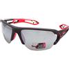 Cébé Cebe S'Track L Polarizzati Sole Nero Rosso Con / Grigio Argento Af Lenti CBSTL15