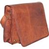 Fatto a mano Borsa A Tracolla Vintage In Pelle Da Uomo 25" Per Laptop