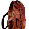 Fatto a mano Borsa A Tracolla Vintage In Pelle Originale 20" Vera Per Laptop