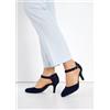 Freeman Freenmans Sandali Con Cinghie Blu Scuro UK 6.5 (F999)