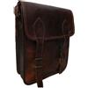 Fatto a mano Borsa A Spalla Messenger In Vera Pelle 14" Retro Vintage Nuova