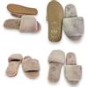 Ciabatte Donna Dusky Pink Morbide Imbottite In Poliestere Suola In Gomma 36-41