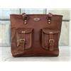 Fatto a mano Borsa Donna Messenger In Pelle Marrone Secchiello Crossbody Cinturino Regolabile
