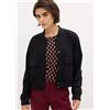 Freemans Giacca Bomber Nera FREEMANS UK 14 (fm172-7)