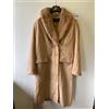 bonprix Cappotto Invernale Camel Bon Prix Con Collo In Pelliccia Staccabile UK 16