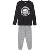 CERDÁ LIFE'S LITTLE MOMENTS - Pigiama da Donna Invernale di Snoopy, 100% in Cotone con Maglia a Maniche Lunghe e Pantalone Lungo - Licenza Ufficiale Peanuts
