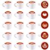 Magibeads 20 mini tazze da caffè in resina set da cucina in miniatura per bevande finte cibo tazza da caffè bella tavola caffè casa delle bambole ornamenti per desktop decorazioni artigianali per