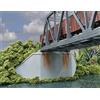 Cornerstone Walthers Cornerstone 933-4553 Double Track Railroad Bridge Concrete Abutments (2) Kit
