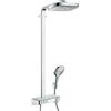 hansgrohe Raindance Select E Showerpipe 200 3 tipi di getto con Showertablet Select 300 cromo, 27127000