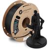 Polymaker Filamento HT-PLA da 1,75 mm nero, PLA ad alta temperatura per stampa 3D, resistente al calore fino a 130 °C, facile da stampare, funziona con la maggior parte delle stampanti FDM, bobina da