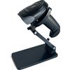 HLH F6B Lettore Barcode 2D a Pistola Wireless - Scanner Professionale Bluetooth WiFi USB con Stand Supporto Regolabile