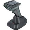HLH DS220BT Lettore Barcode 2D a Pistola Wireless - Scanner Bluetooth e WiFi 2.4G con Base di Ricarica Multifunzione USB