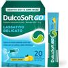 OPELLA HEALTHCARE ITALY Srl DulcoSoft Go Soluzione Orale 20 Stick Gusto Limone - Lassativo Delicato Con Macrogol 4000 In Caso Di Stitichezza