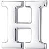 HONEY BEAR Uomo Donna Lettera Spilla Pin Costume Spilla di Uomini Pin Camicetta Collare Pulsante Masch,Acciaio Inossidabile