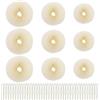 RESTALLADNWEST Set di 9 forcine per chignon, per chignon e chignon, colore beige, 30 forcine per capelli biondi a forma di U, per acconciature a ciambelle, ballerine, ragazze e donne