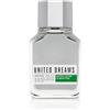 United Colors of Benetton Benetton - United Dreams Aim High, Eau de Toilette Spray per Uomini, Fragranza Aromatica Legnosa con Agrumi, Pompelmo, Menta, Legno ed Ambra - 100