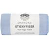 Shandali Stickyfiber - Asciugamano da yoga caldo - Dimensioni tappetino, microfibra, super assorbente, antiscivolo, senza lesioni, 61 x 182,9 cm - Il miglior asciugamano Bikram Yoga - Esercizio,