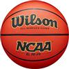 Wilson Pallone da Basket NCAAEra, Con Scudo Performance, Funzionalità Adattabile, Superficie Multiuso, Colore: Marrone, Taglia: 7
