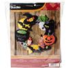 Bucilla 86563 Witch's Brew Wreath Kit da appendere alla parete, 43,2 cm, acrilico, multicolore, 2 x 9,5 x 11,75 cm