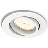 Philips LED Donegal Faretto da Incasso, Attacco GU10, Rotonda, Bianco