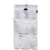 MISSLO, rete da appendere per doccia con 8 tasche, organizzatore portaoggetti con gancio girevole ad asciugatura rapida, contenitore per bagno (bianco). White