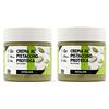 AMZ BETTER EATALIAN by AMZ BETTER Crema Proteica al Pistacchio, 200 g X 2 Vasetti, Deliziosa Crema Spalmabile, Gusto Dolce e Unico, con 30 g di Proteine, Ideale su Pane, per Farcire Dolci e Torte, Made in Italy