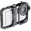 NEEWER Stabilizzatore universale per gabbia del telefono con anello adattatore per filtro obiettivo da 17 mm a 37 mm e 67 mm, compatibile con iPhone, Android, Samsung, per registrazione video