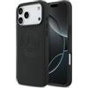 CG MOBILE Mercedes Pelle Vintage Logo Compatibile con MagSafe Custodia per iPhone 17 Pro Max (Nero)
