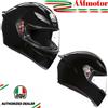AGV Casco Integrale AGV K1 S Black Nero Lucido Moto Taglia M 57 58 ECE 22.06 Nuovo