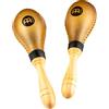 Meinl Percussion MSM3 - Maracas Rawhide, modello tradizionale, 29,5 cm, colore: Legno naturale