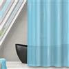 MSV Tenda da Doccia antimuffa, Antibatterica, Lavabile, Impermeabile, Eva, 180 x 180 cm, Blu