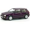 Solido VW Golf MKIII VR6 (1994) - Hot Hatch compatto con look a sei cilindri, linea chiara, modello Diecast, viola, 1:43