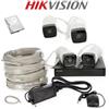 Hikvision Kit Videosorveglianza Hikvision Poe Ip Full Hd 4 Telecamere Nvr Hdd 500Gb Cavi