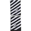 adidas Unisex - Adulto Tennis Striped Wristband, Black/White, M