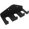 RUWLFE Supporto for bilanciere da parete progettato for lo stoccaggio in palestra domestica, design compatto salvaspazio con struttura in metallo per Bilancieri