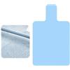 Drivstraw Tappetino da pilates Reformer, antiscivolo, assorbente, in silicone scamosciato artificiale, accessorio per yoga e fitness, antiscivolo, morbido, pieghevole per una facile pulizia, 99,6 x 61 cm (blu)