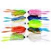 Vjsujehgy 10 Pezzi di Gonne in Silicone per Spinnerbait, Sostituzione per Esche da Pesca, Buzzbait, Gonne per Jig da Pesca, Accessori per La Creazione di Esche da Pesca.