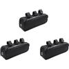 Vjsujehgy 3X Borsa per Bicicletta Borsa per Batteria Controller per Appendere Telaio A Tubo Fisso Borsa per Bici Li-Ion Storage Impermeabile 32X9X10.5Cm Ciclismo