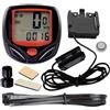 Generic Contachilometri per biciclette, computer da ciclismo con display LCD